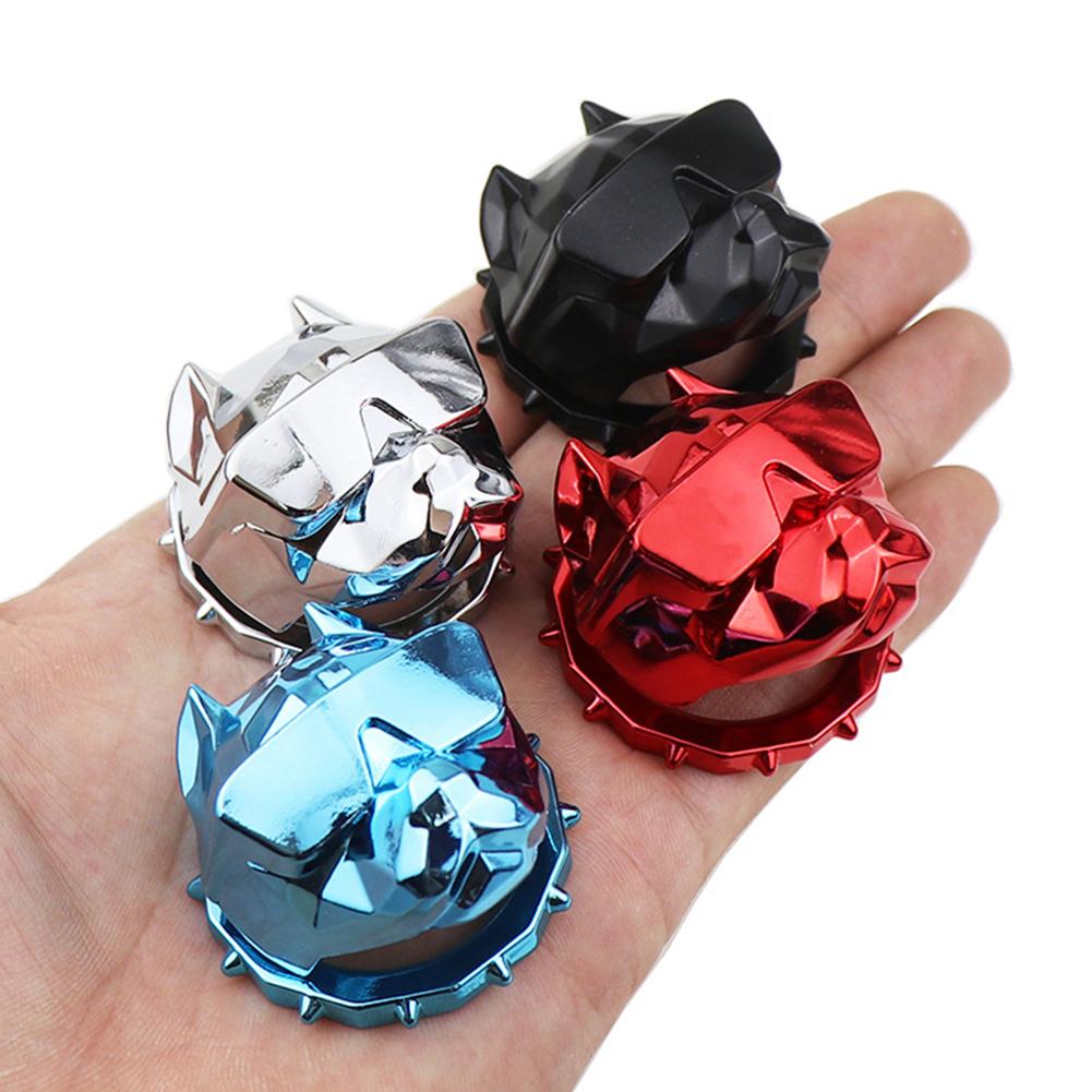 Creative Bulldog One-Key Engine Start Stop Ignition Push Button Switch Cover Start / Stop Button One Key Start Cover Car Decor