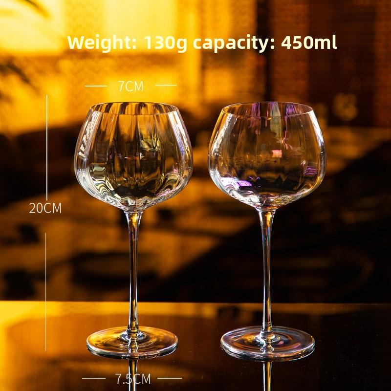 

Роскошный набор графинов для вина из хрустального стекла с элегантными бокалами для красного вина, необходимый аксессуар для домашнего бара M