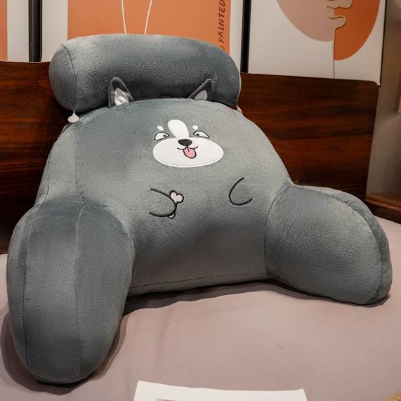 Großes weiches Nachttischkissen - gemütliches Rückenkissen für Mädchen