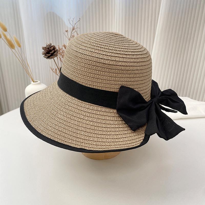 Japanese Style UV Protection Straw Fisherman Hat - Summer Beach Sun Hat