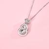 New Chinese Style S925 Sterling Silver Gourd Clavicle Necklace for Women - Trendy Niche Design