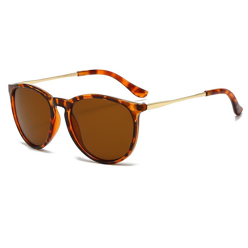 

Fashion Small Frame Round Sunglasses With The Same Metal Toad Glasses Retro Women S Sunglasses