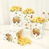 Dinosaur Theme Party Popcorn Boxes Candy Box Dinosaur Party Decor Birthday Baby Shower Kids Boys Jungle Birthday Party Supplies