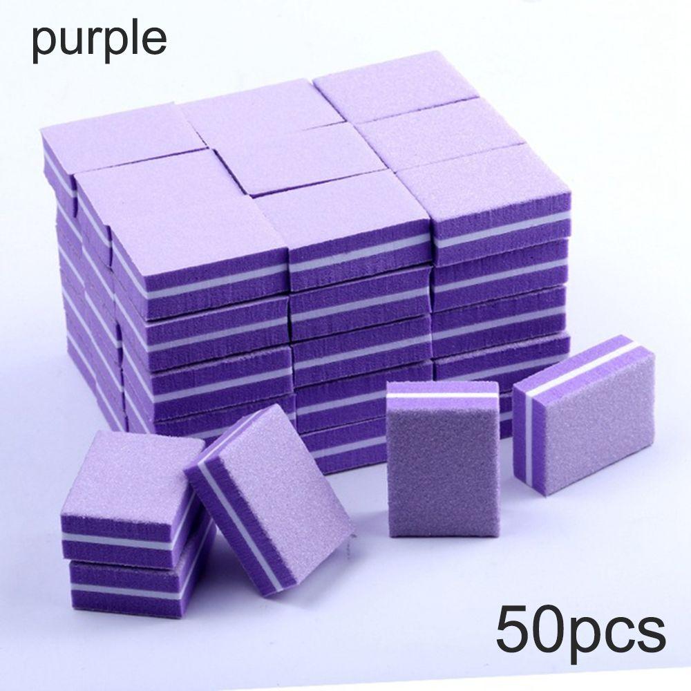 Strips Manicure Tool Colorful Sponge Nail Sanding Buffer Mini Nail File Polishing Block Nail Polish