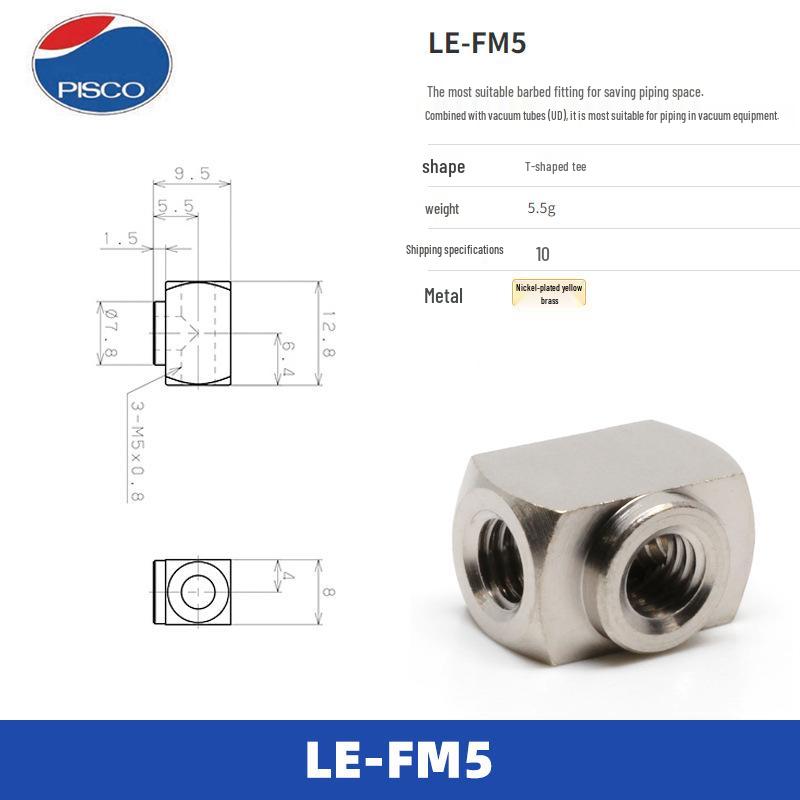 Original Japan PISCO Quick Couplings LU, LE, LP, LHN, LB Series Fittings