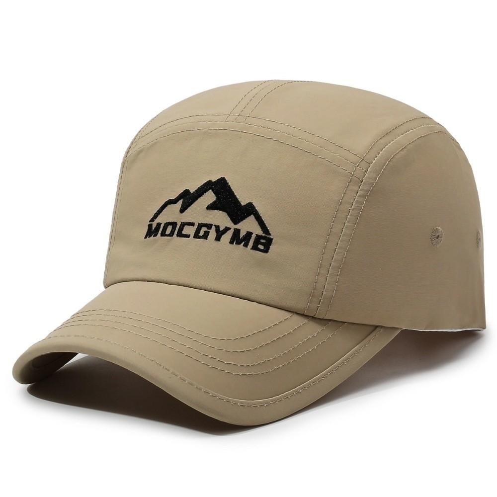 Versatile Breathable Short Brim Baseball Cap Lightweight Adjustable Duckbill Hat Sun Hat Outdoor Sports хаки