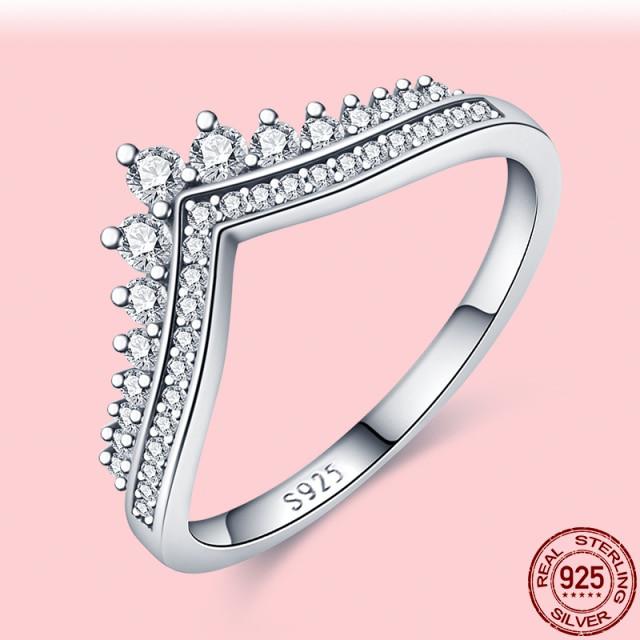  Sterling Silve Rings Popular Flower Lucky Rings Jewelry For Women Making Dorpshipping Rings TrendFlower Jewelry