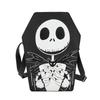 The Nightmare Before Christmas Jack Skellington Coffin 11-inch Crossbody Bag, Black, OSFA