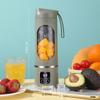 2024 New USB Charging Portable Juicer 12 Blade Head 3 Gears Adjustable Double Cover Design Long-lasting High-Power Ice Crusher