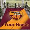 Custom Text Printed Rug AS Roma Non Slip Floor Carpet For Home Room Decor
