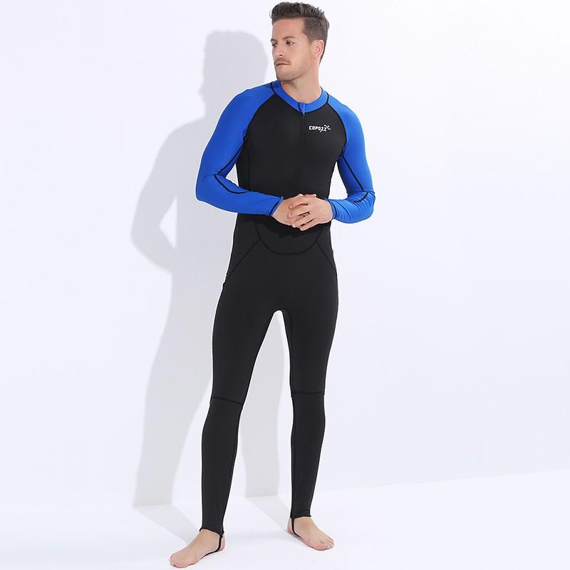 Diving Wetsuit Set Men Women UV Protection Long Sleeve Rash Guard Quick Dry Snorkeling Surfing Swimwear
