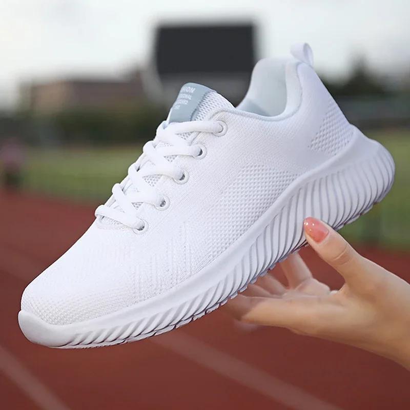 Fashion Women Sneaker Breathable Casual Running Sports Shoes Summer 2025 Jogging Walking Shoes Ladies Platform Sneakers Female Shoes