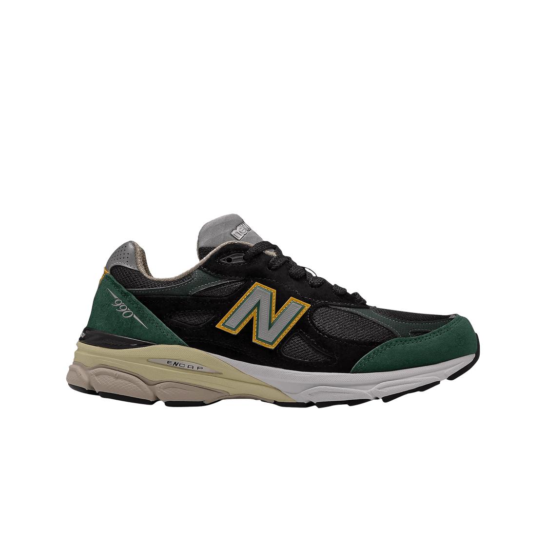 

Мужские кроссовки New Balance 990v3 Made in USA Black Green M990CP3