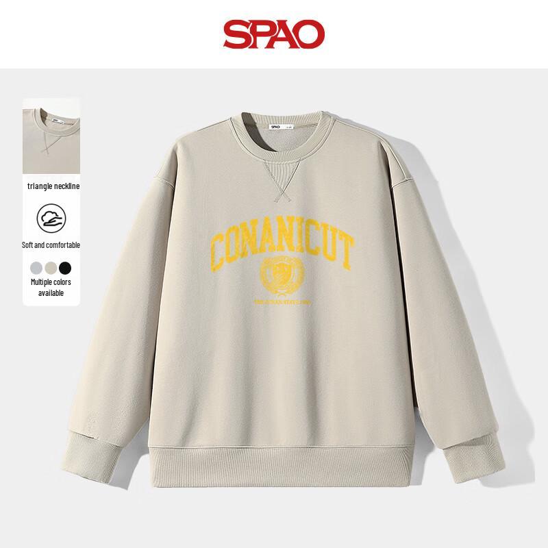 

SPAO Women s Loose Fit Crewneck Sweatshirt 2XL