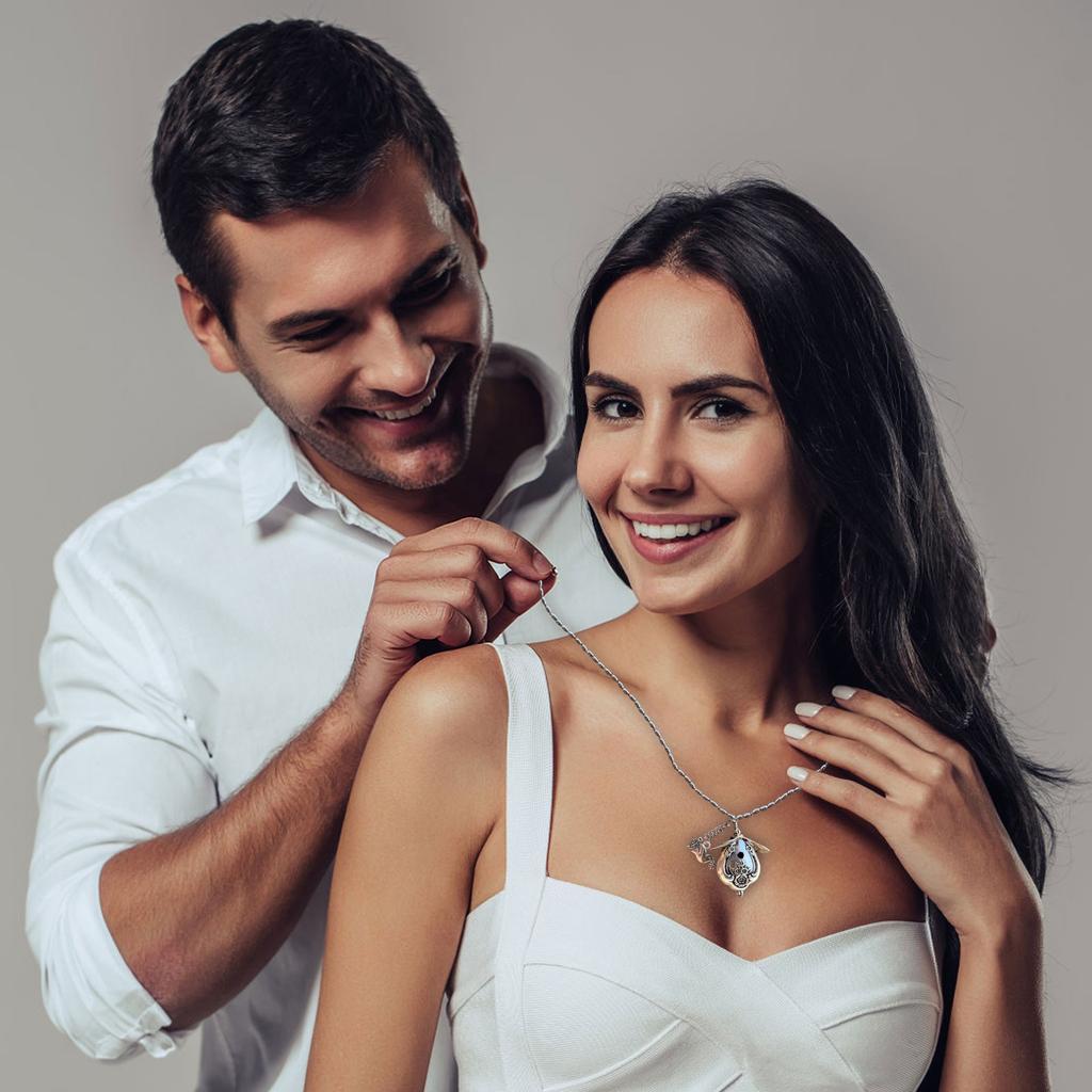 Birdhouse Necklace, 1951 Magnolia Silverware Pendant, Vintage Handmade Spoon Necklace For Bird Lovers And Jewelry Collectors