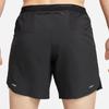 Nike Solid Color Brand Logo Split Hem Drawstring Shorts Men Shorts Black DM4761-010