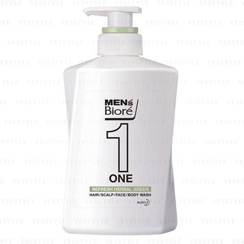 Kao - Men's Biore One Hair / Scalp / Face / Body Wash