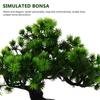 HANABASS Artificial Bonsai Pine Fake Potted Welcoming Tabletop No Maintenance Never Japanese Zen Tree Greenery Plant Pine Direct from Japan