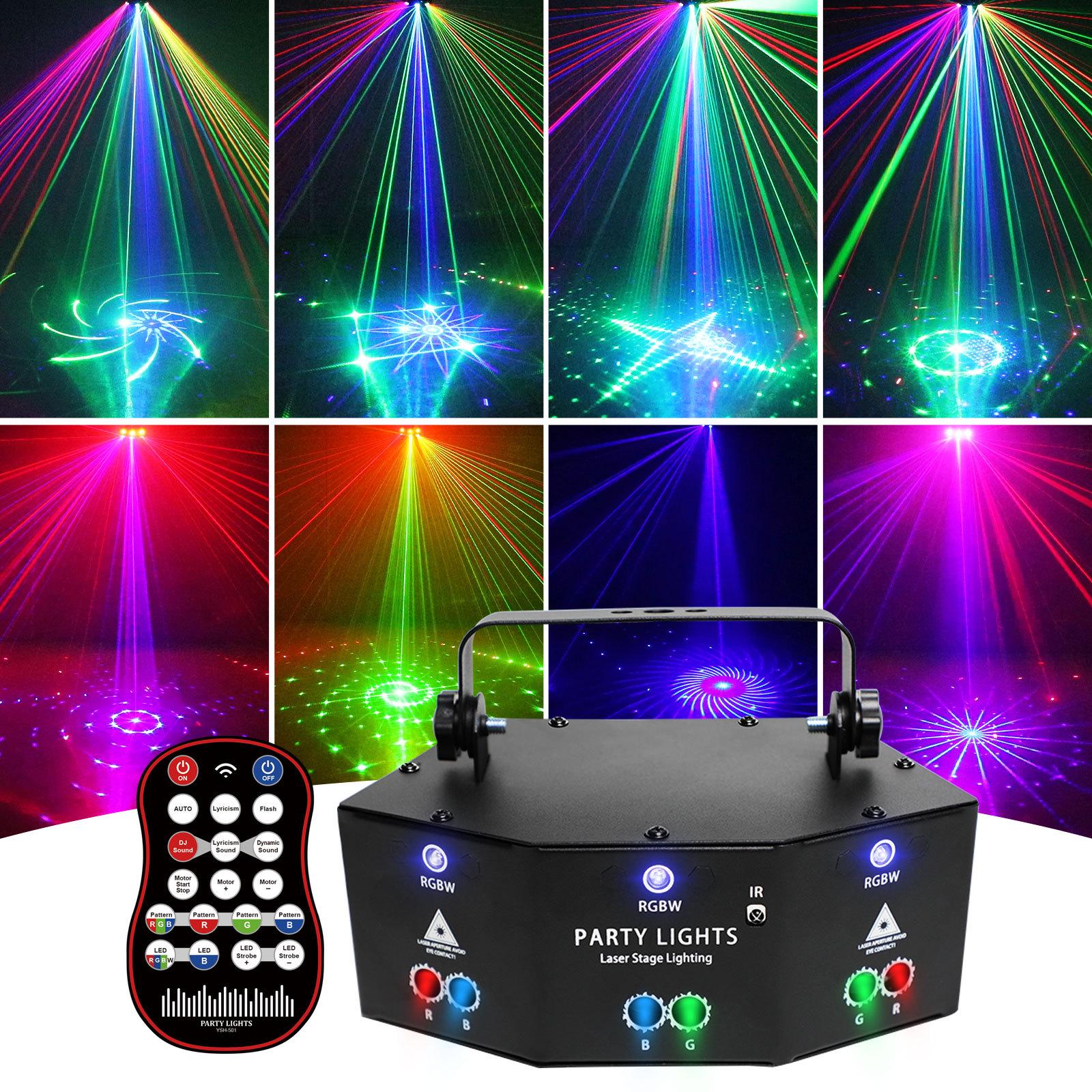 

21-Eye Laser KTV Atmosphere & Beam Stage Light Projector UK Standard