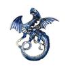 Winged Dragon Brooch Retro Colorful Dragon Brooch Pin Decorative Alloy Lapel Pin Clothes Accessory for Backpack Hats Jackets Decoration
