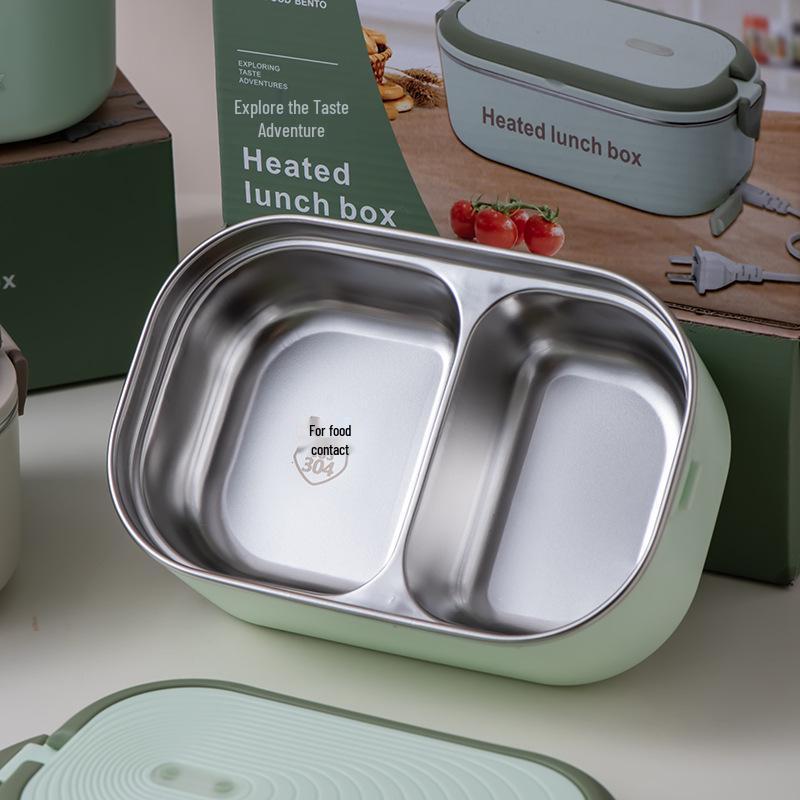 Przenośny Elektryczny Podgrzewany Lunchbox do Użytku Biurowego i Studenckiego – Podgrzewany i Izolowany Bento na Ryż