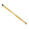 1 Pair Practical Bamboo Drum Brushes Sticks Rod Drumsticks Music Instrument Accessory (Yellow)