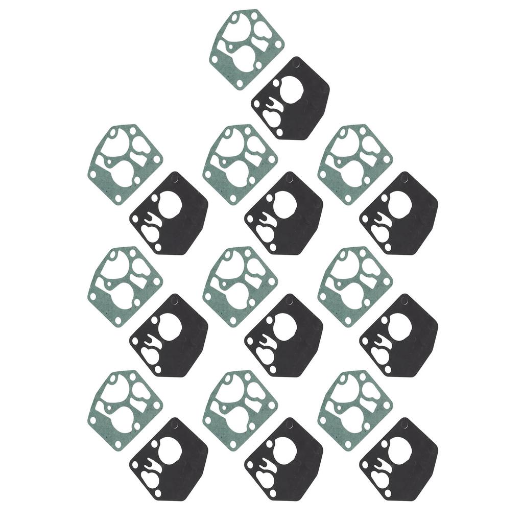 10 Satz Vergasermembran Dichtungssatz Vergaser Membran Dichtung Ersatz für 495770 795083