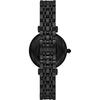 Emporio Armani AR11245 T-Bar Schwarze Damenuhr