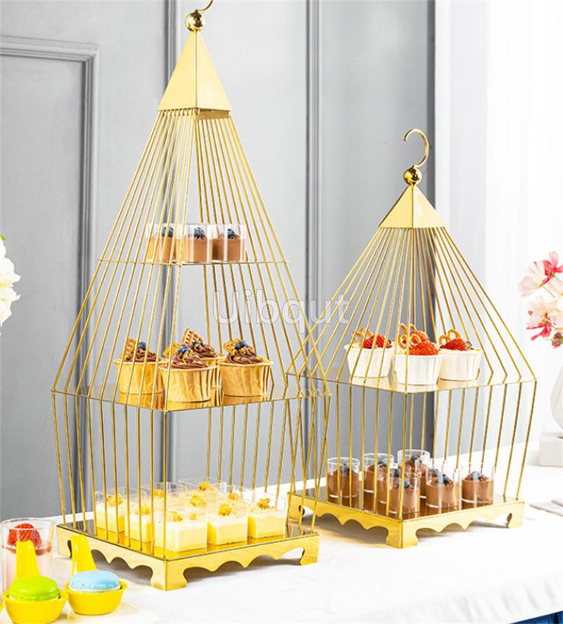 table display rack bread table fruit tray Gold Dim sum Creative cake rack Snack decoration Dessert rack cake decorating tools
