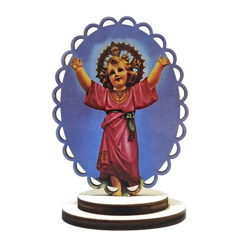 

Качественная деревянная статуэтка Девы Марии Деревянные стоячие иконы с замысловатой детализацией Идеально подходит для религиозных и художественных коллекционеров