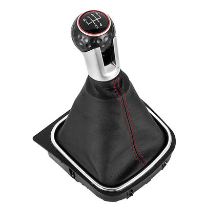 5/6 versnellingspookknop voor VW Golf 6 MK6 GTI GTD R20 2009-2013 5/6 versnellingen handgeschakelde auto stick pook handbal hoes hoes