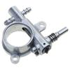2500/3800 Chainsaw Spare Parts Chainsaw Oil Pump With Worm Drive Gear Fitting for 25CC Replacement Spare Parts Metal