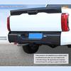 Car Rear Bumper Protector Guard Cover Compatible with Toyota Tundra 2022-2026, Pickup Rear Side Bumper Corner Guard Edge Protection Anti-Collision