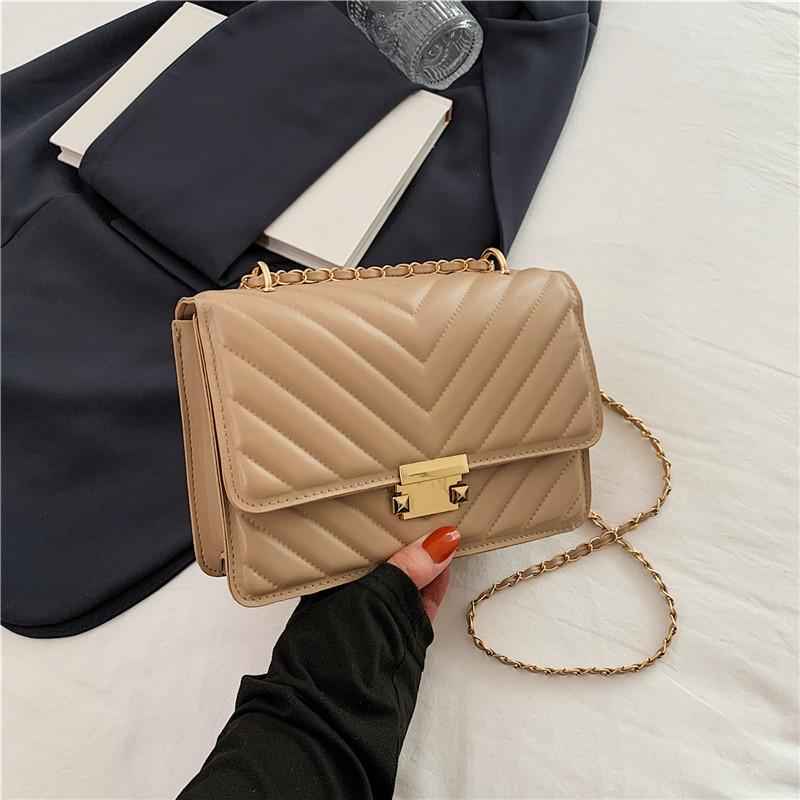 

2024 new niche summer casual fashion mobile phone bag fashion small square bag this year popular commuter small bag women хакі