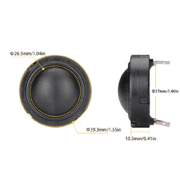 25Core Tweeter speaker High-end Neodymium Silk Full-range Audio Treble Compensa