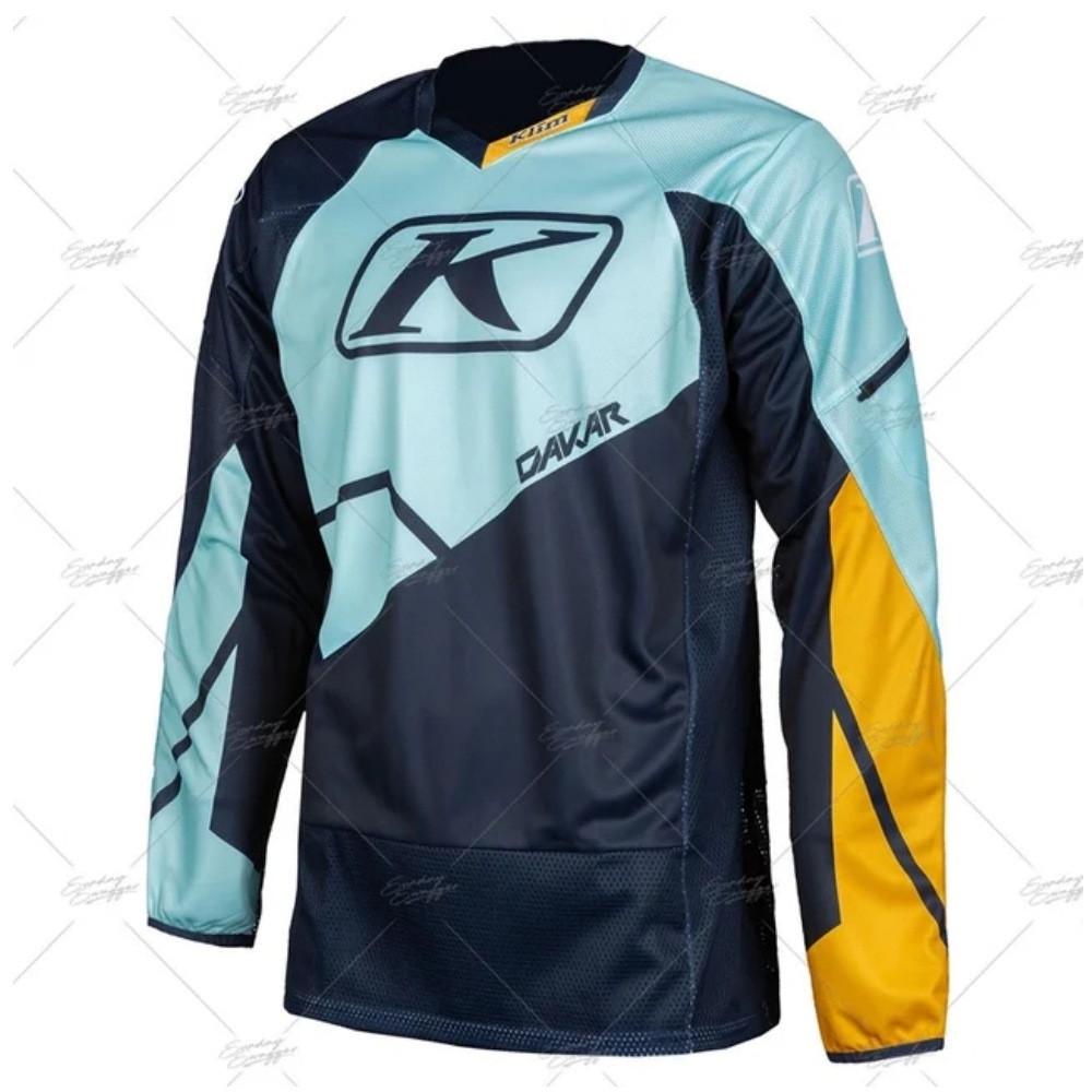 

Мужская летняя велосипедная футболка с длинным рукавом для скоростного спуска по горам с защитой от солнца и дышащей пропиткой Medium