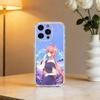 M-Mirai N-Nikki Gasai Yuno Anime Phone Case For iPhone 17 16 15 14 13 12 11 Mini Pro Max Plus Transparent Cover