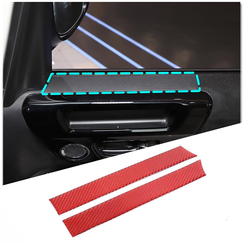 METYOUCAR Front Side Window Decals for Honda JF3 JF4 Carbon Fiber Door Decorative Car Interior Set N-BOX 2017-2021, Stickers, Stick-On, Accessories,