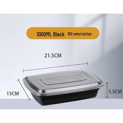 Contenants Alimentaires PP Jetables avec Couvercles