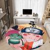 1PC Naruto Office Round Area Rug, Indoor Mat Suitable For Office, Under Office Chairs Bedroom Living Room Home Decor DT1212077