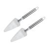 2Pcs Stainless Steel Multifunctional Triangular Pizza Cutter Shovel Spatula Kitchen Accessories