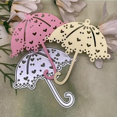 Umbrella Metal Cutting Dies Stencil for DIY Scrapbooking Photo Album Embossing Paper Cards Crafts Diecuts