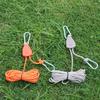 Tent Rope Lock Pulley Adjuster Fixed Buckle Rope Adjustable Ratchet Pulley Tent Stopper Tie Downs Rope Hanger Camping