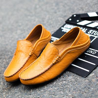 Herfst nieuwe heren grote kwaliteit zakelijke lederen schoenen formele gelegenheid casual wandelschoenen