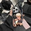 Custodia per Telefono Katsuki Bakugo p-Hero Academia Per iPhone 17,16,15,14,13,12,Pro MAX Nera Opaca Cover Antiurto