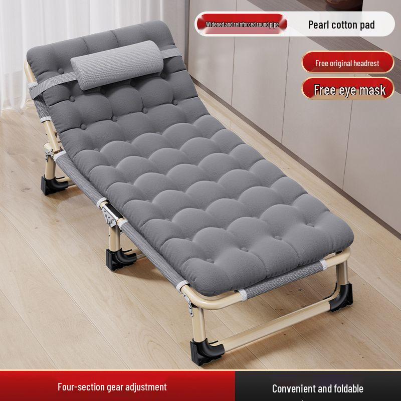 Portable Multi-Functional Folding Recliner: Office & Home Nap Bed for Adults