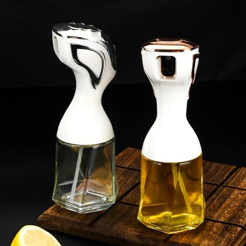Olive Oil Sprayer Bottle Cooking Baking Vinegar Mist Sprayer Barbecue Spray Bottle for Cooking BBQ Picnic Tool Seasoning Bottle