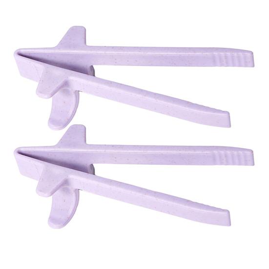 1 paio di bacchette da dito per uso alimentare riutilizzabili per giocatori, pinze per snack, pinze per patatine, pinzette per cibo, regalo di Natale per giocatori