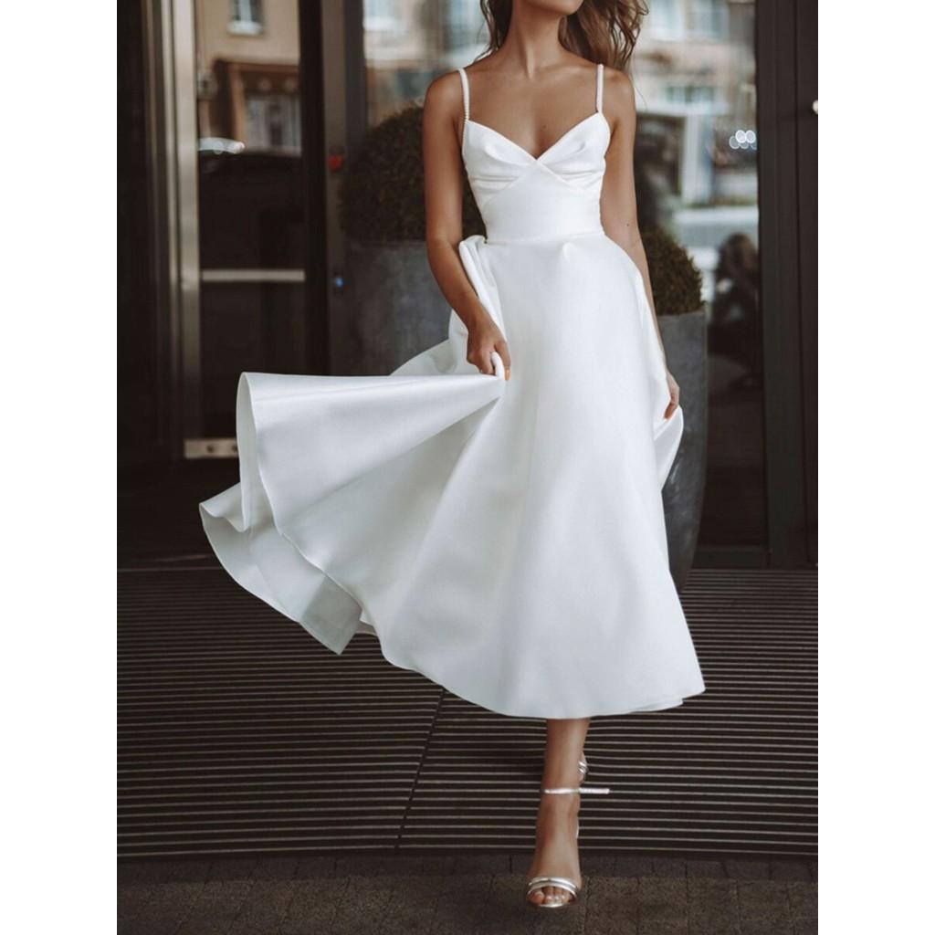 

Женское элегантное платье без рукавов с подтяжками для подружек невесты, длинное свадебное платье, великолепное вечернее платье миди, бальное платье