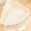Pet Toilet Convenient Rabbit Litter Box Easy To Clean Large Hollowed-out Triangular Area Small Animal Toilet Pet Supply